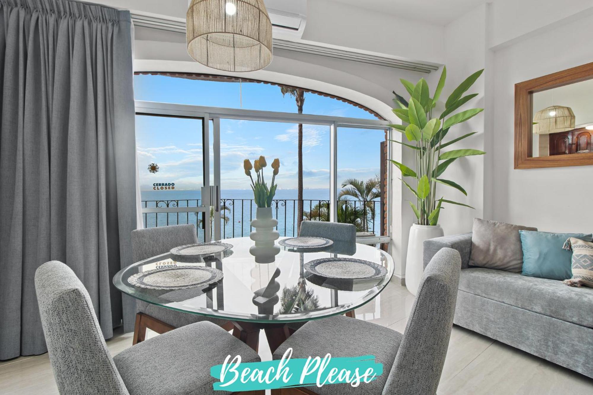 Apartamento Girasol Sur - Beachfront On Playa Gemelas Puerto Vallarta