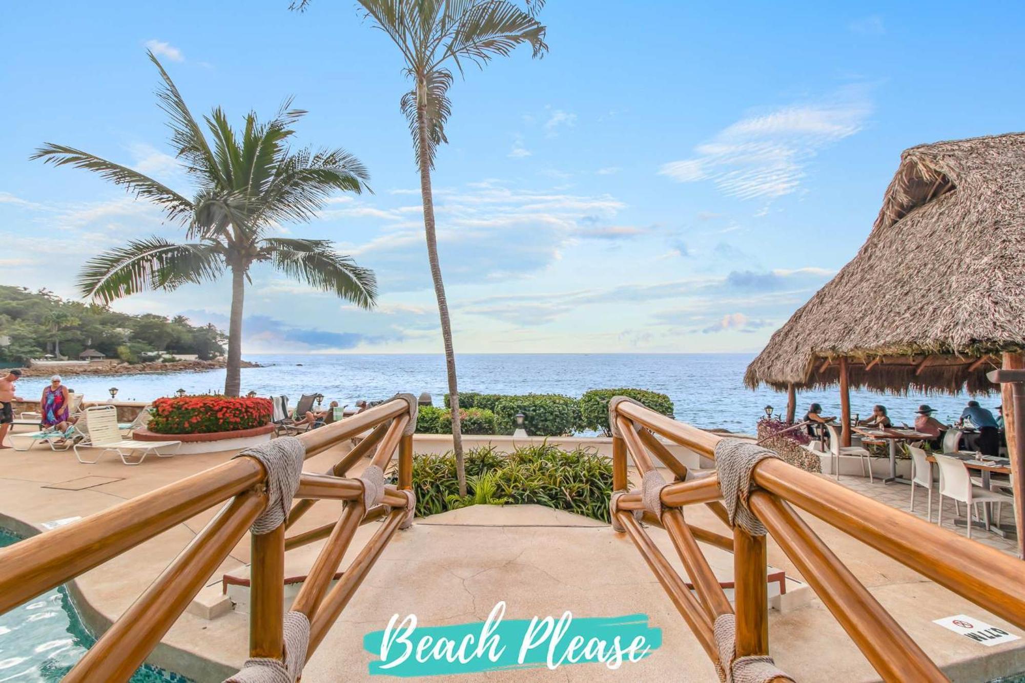 Apartamento Girasol Sur - Beachfront On Playa Gemelas Puerto Vallarta